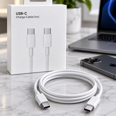 60W USB-C to USB-C Fast Charging Cable – 3 ft